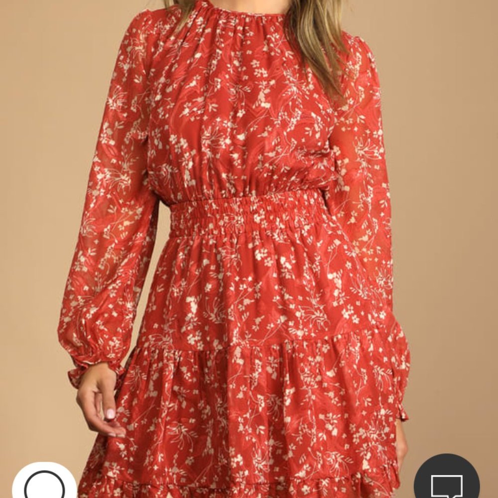 Lulu’s Floral Mini Dress